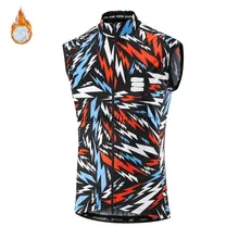 Morvelo зимний термальный жилет для велоспорта для мужчин теплый без рукавов флис майки для велоспорта велосипедный Велосипед Одежда Gilet ciclismo