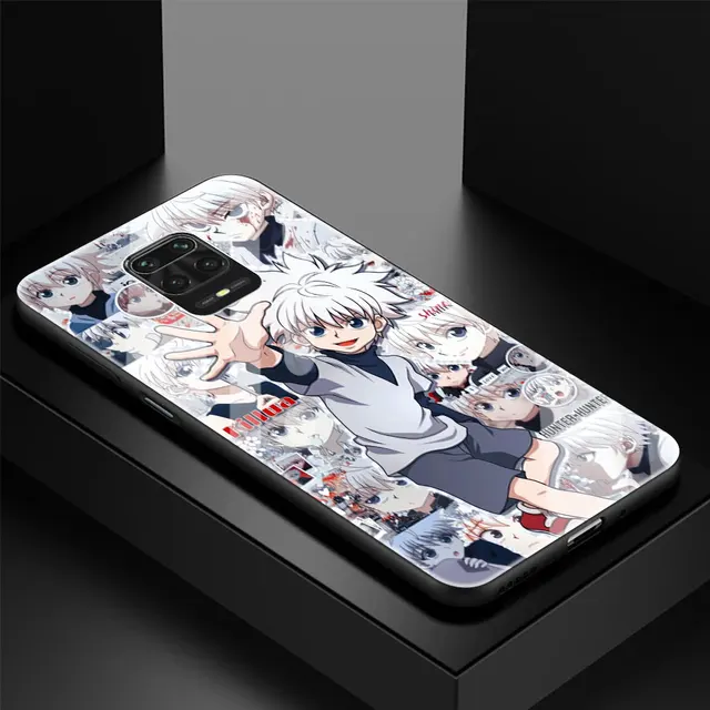 Tempered Glass Case Coque For Xiaomi Redmi Note 9S 9 8 Pro 8T 8A 7 9A 9C 9i Hunter X Hunter HXH Anime Luxury Shell Cover Fundas T04
