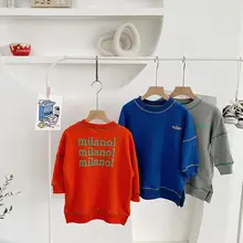 Корейский стиль, детское платье для девочек модное, хлопок на осень и зиму, платья для девочек, От 2 до 7 лет PZ979