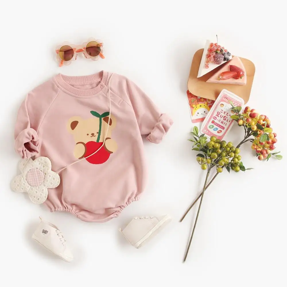 Baby Bodysuit Cotton Romper Sanlutoz Casual Long Sleeve Baby Boys Girls Bodysuits Autumn