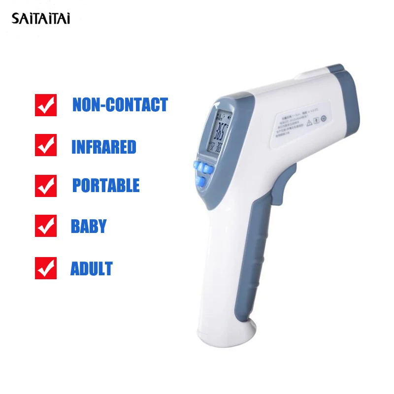 

STT Non-contact body thermometer Forehead Digital Infrared Thermometer Portable ermometro Baby Adult Temperature