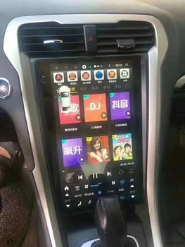 

13.8" tesla style vertical screen Quad core Android 6.0 Car GPS radio Navigation for ford Mondeo 2013-2017 automatic A/C