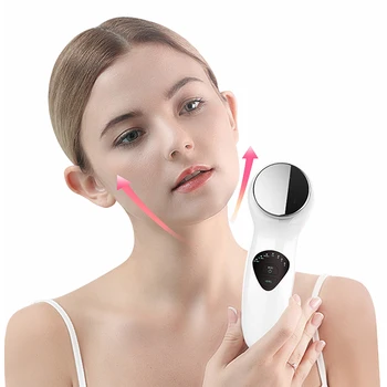 

New Negative Ion Import Instrument Export Beauty Instrument Household Face Micro Current Rejuvenation Compact Heating Cleansing
