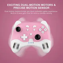 

USB2.0 Wireless Bluetooth Turbo Adjustment Gamepad For Nintendo SwitchPro Game Controller with TYPE-C Six-axis Wake-up Function