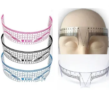 

Reusable Eyebrow Grooming Makeup Ruler Tool Measures Stencil Shaper Ruler Measure Tool 1pc