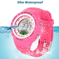 UTHAI CE02 Kids Children's Watch Electronic Quartz WristWatch for Boy Girl 50m Waterproof Student Sports Watches Colorful reloj