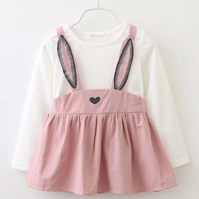 AX248 Pink Keelorn/Платье для маленьких девочек платье принцессы Новинка весны осенняя одежда для детей с длинным рукавом, 2 вещи в комплекте, вечерние платья для малышей, одежда для девочек детская одежда - Цвет: AX248 Pink