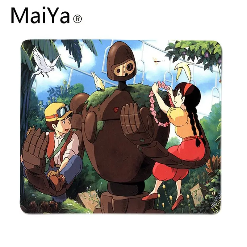 Игровой коврик для мыши Maiya игровой с замком в небе бесплатная доставка|Коврики