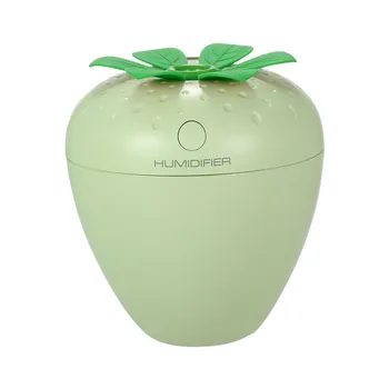 

Strawberry Humidifier Cute USB Humidifier Handy Aroma Diffuser Humidifier with A Mini LED Light and Mini Fan