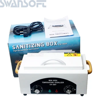 

SWANSOFT High Temperature Sterilizer Box Nail Art Salon Portable Sterilizing Tool Manicure Tool Dry Heat Sterilizer