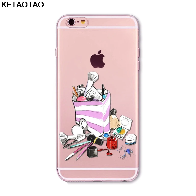 Зеленый KETAOTAO чехол для телефона s для iPhone 4S 5C 5S 6 6S 7 8 Plus XR XS Max чехол кристально чистый мягкий TPU чехол s - Цвет: Зеленый
