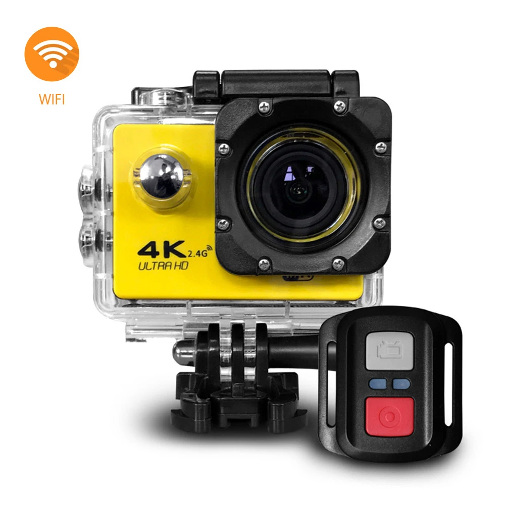Экшн-камера для спорта на открытом воздухе водонепроницаемая с Wi-Fi | Безопасность