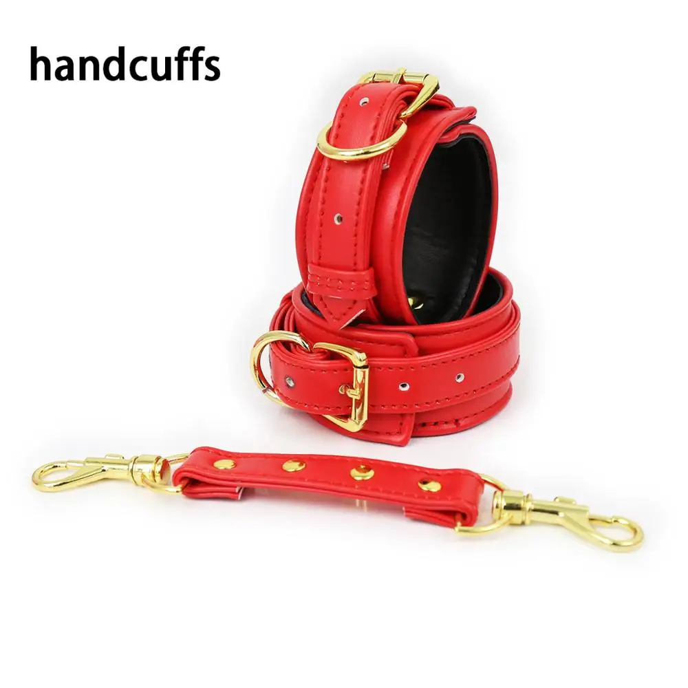 red handucffs