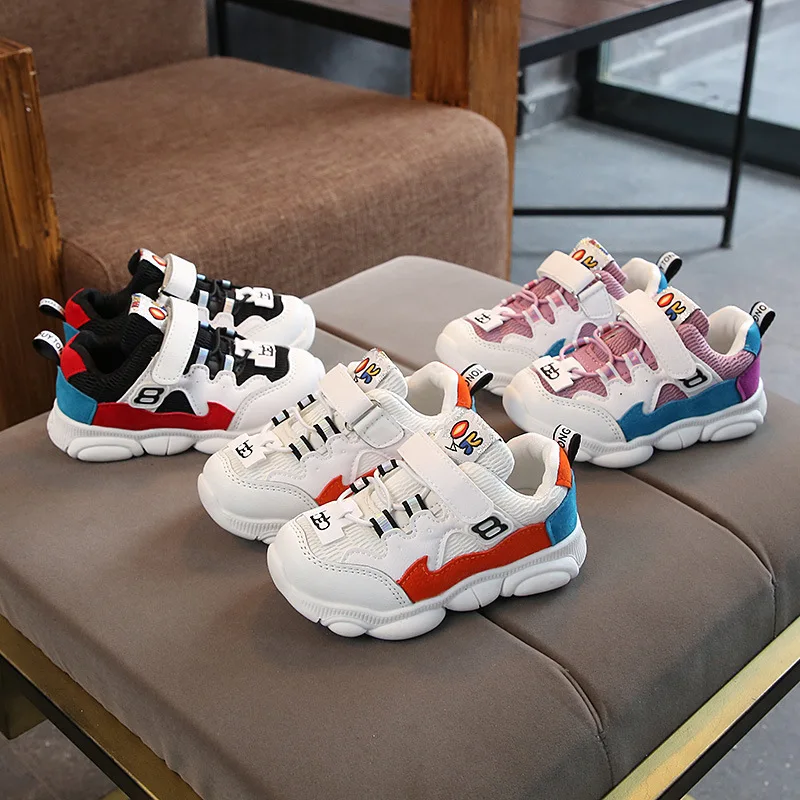 

Sports running cute children sneakers Cool Hook&Loop kids sneakers cute fashion toddlers baby girls boys shoes footwear