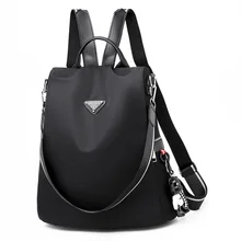 Противоугонный рюкзак женский стиль Модный корейский стиль veritile Модный повседневный Оксфордский тканевый рюкзак женский Ba