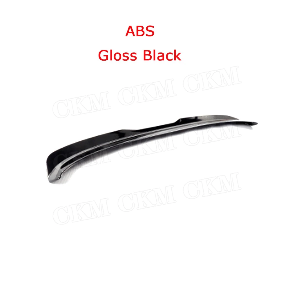 Gloss black Задний спойлер на крышу из углеродного волокна ABS, крылья на лобовое стекло для Volkswagen VW Golf 7 7,5 VII MK75 R GTI Rline - Название цвета: Gloss black