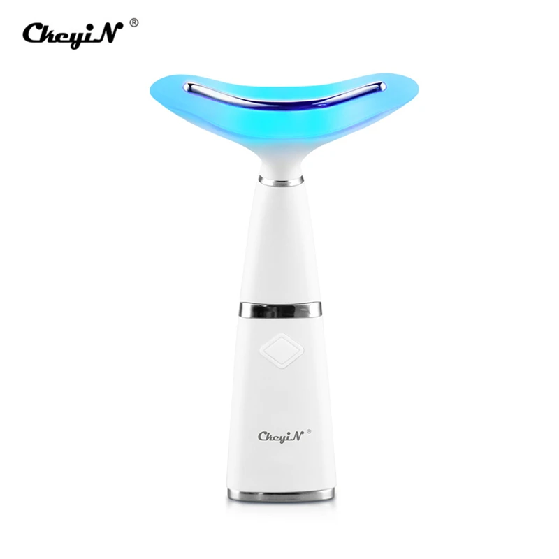 

CkeyiN Sonic Vibration Neck Beauty Instrument With 45 Constant Temperature Shoulders and Necks Relaxation Reduce Neck Wrinkles