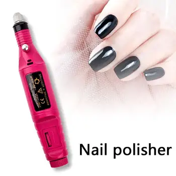 

Mini Electronic Nail Drill Bit Sanding Nail Care Nail Polisher Gel Acrylic Nursing Kit Tool Manicure Drill For Removing Ped T3Z0