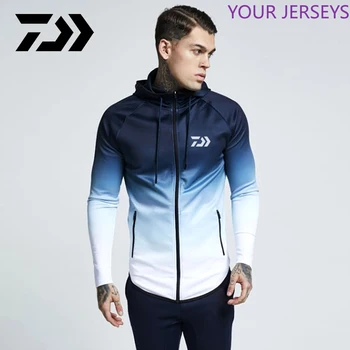 

Daiwa Fishing Hoodie Hoodies Sweatshirt Men 2020 New Spring Autumn Hooded Faces No Face Streetwear Homme Daiwa Fishing Clothes