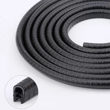 

Car Door Edge Guards Universal Fit Rubber U Shape Edge Trim Car Door Edge Protection Automotive Chrome Door Edge New