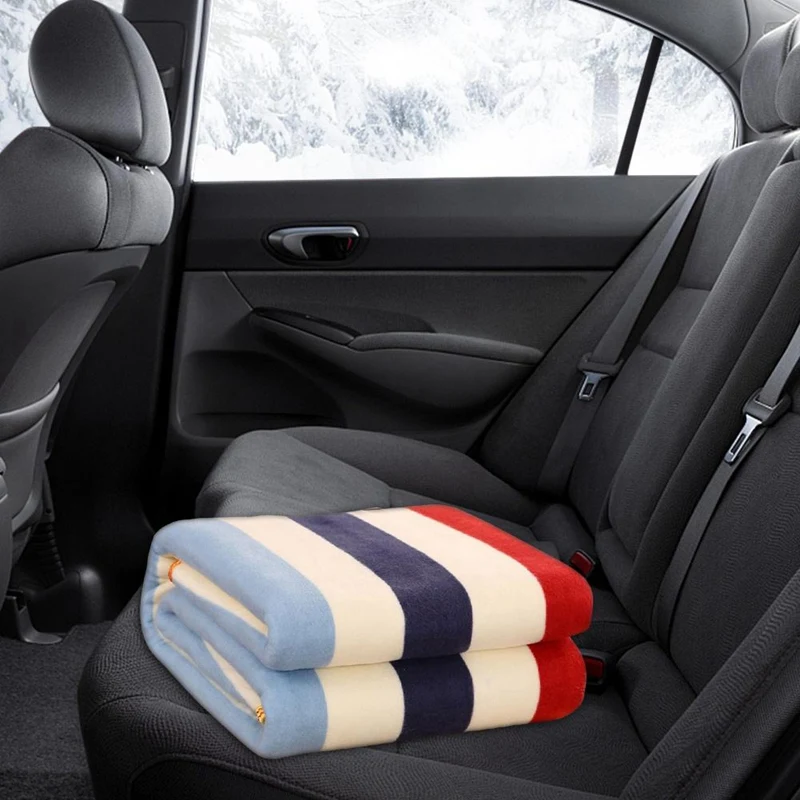 Автомобильное зимнее электрическое отопление одеяло 24 в 85 Вт электрическая Подушка согревающая Подушка Наплечная Премиум плюшевая долгий срок службы