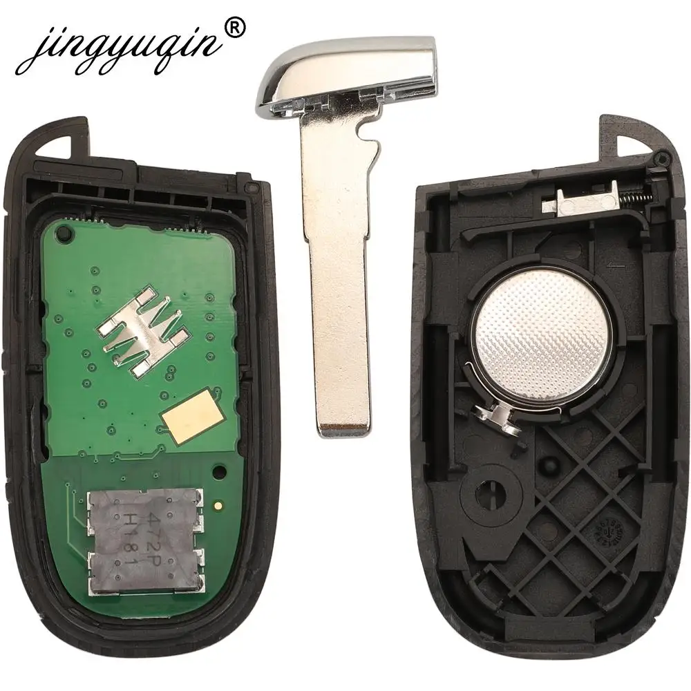 Jingyuqin-Aftermarket-Smart-Remote-Key-433mhz-4A-Keyless-per-Jeep-Renegade-Compass-C-CUV-Trailhawk-SIP22.jpg Keyforkess Aftermarket Smart Remote Key 433mhz 4A Keyless per Jeep Renegade Compass C-CUV Trailhawk SIP22 M3N-40821302 68250335AB - Jingyuqin Aftermarket Smart Remote Key 433mhz 4A Keyless per Jeep Renegade Compass C CUV Trailhawk SIP22