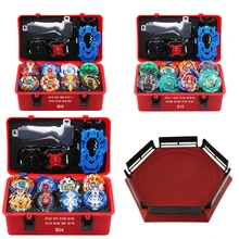 TAKARA TOMY Beyblade Burst набор новых комбинированных игрушек Beyblades Арена Bayblade Металл Fusion 4d с пусковой установкой волчок игрушки