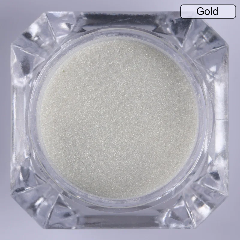 Gold BORN PRETTY ногтей Блестящий порошок блестящий порошок с зеркальным эффектом градиентная пудра Пыль Лазерная Фольга для маникюра украшения Летняя тема 3g - Цвет: Gold