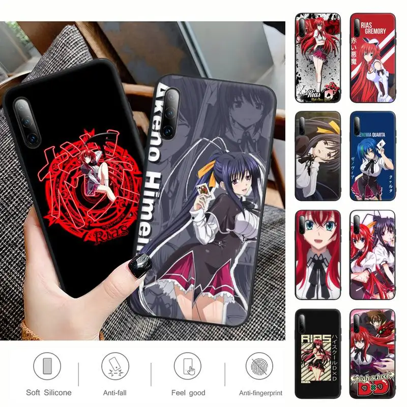 Akeno Rias Gremory школьный Dxd чехол для телефона Huawei Y9 Y7 Y5 Y6 Prime 2019 Y9s Mate 30 20 10 Lite 40 Pro Nova 5t |