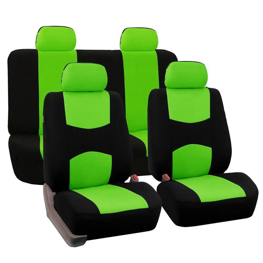 Универсальный чехол для автомобильных сидений, аксессуары для интерьера, подходит для большинства брендов автомобильных сидений, защита для автомобильных сидений, профессиональная Мода - Название цвета: Зеленый