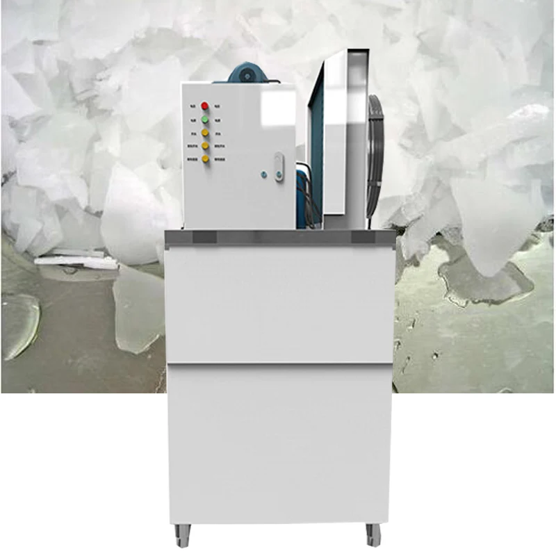 Ice Makers ice Machine Commercial Tea shop Small Household intelligent Automatic ice Cube Making Machine 200~300kg/days