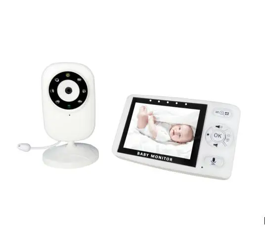 3.5 Inch Wireless LCD Display Baby Monitor Two Way Intercom Kids Camera 4