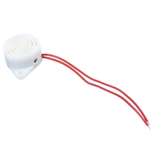 Звуковой сигнал AC 220V зуммер проводной источник питания 2 колеса сигнализации