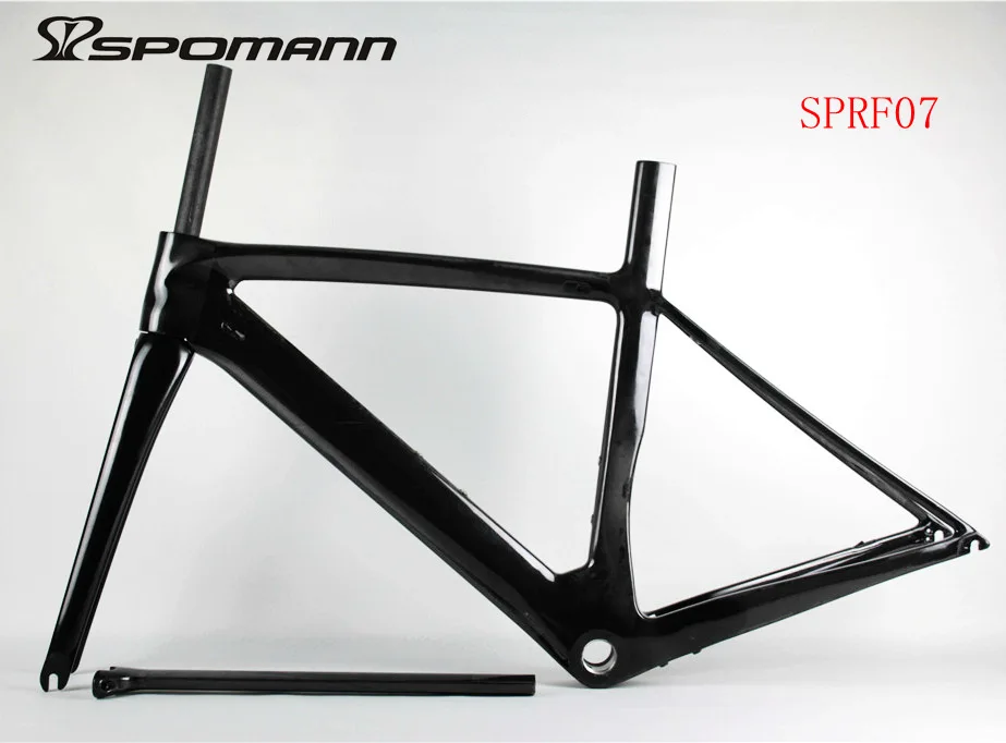 

Sprf07 All Carbon Fiber 700C Road Bicycle Frame with Front Fork Wrist Support Non-Standard