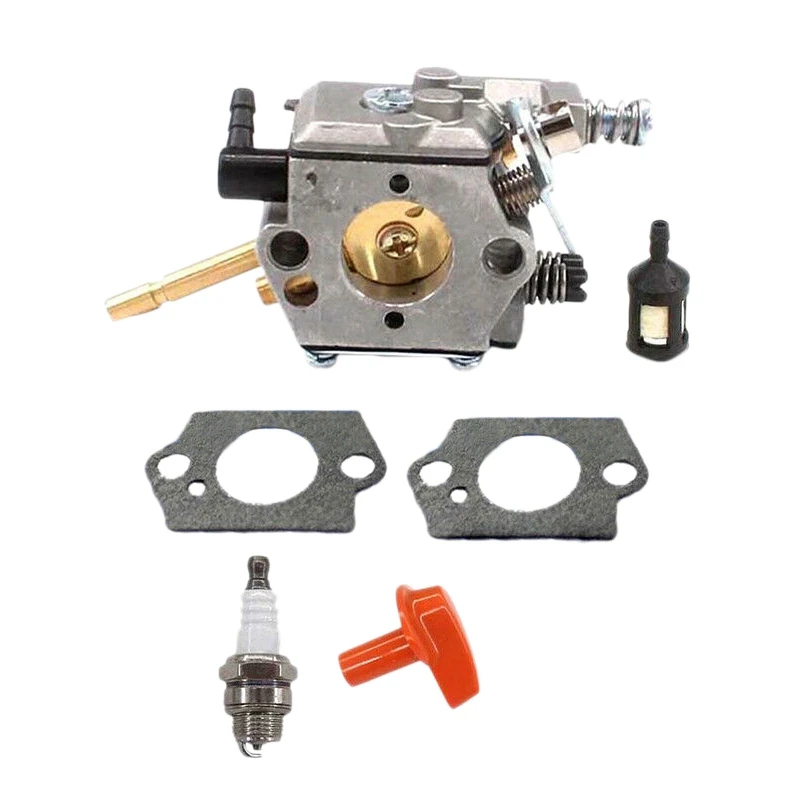 Фото Новый Запчасти для авто комплект карбюратор для Stihl FS48 FS52 FS62 FS66 FS81 FS86 FS88 FS106 Walbro WT-45 запчасти №2