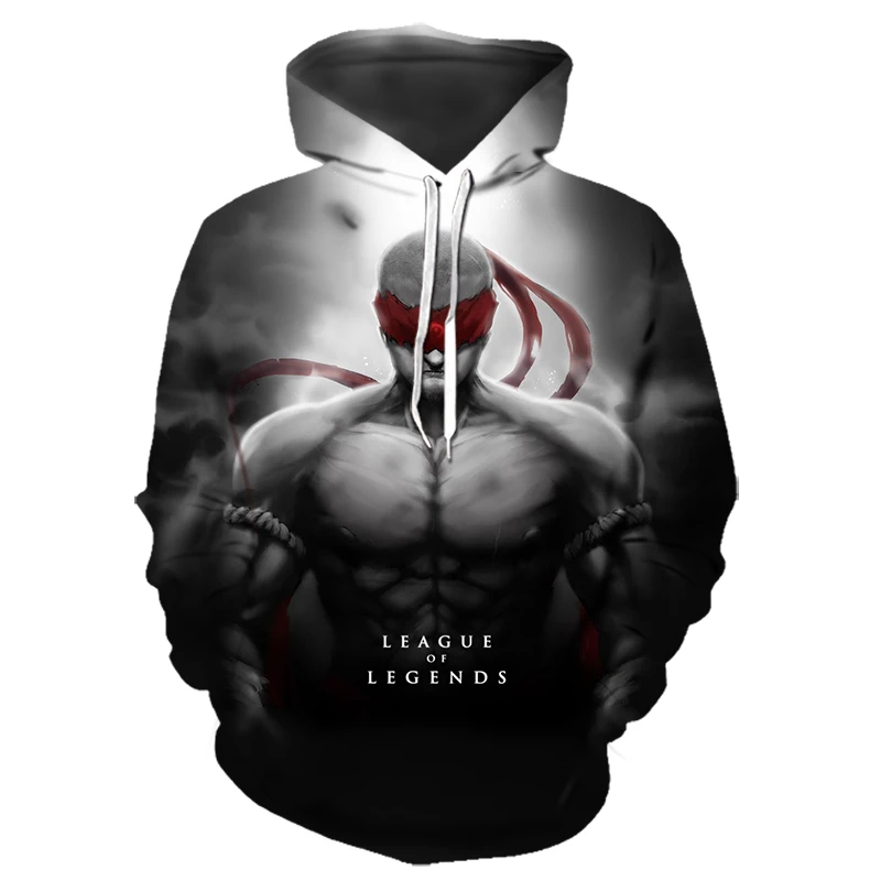 New 3D printed league of legends hoodies lee sin Twisted Fate LoL hoodie  Game Team Costume Brand sportswear street wear gym|Hoodies & Sweatshirts| -  AliExpress