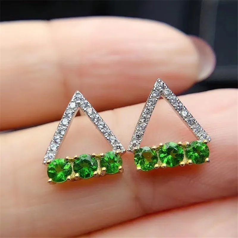 

Женские серьги из серебра 925 пробы, 3 х3 мм