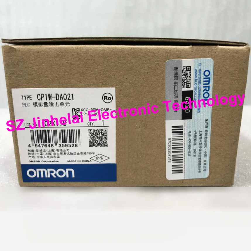 

New and original CP1W-DA021 OMRON Analog output unit
