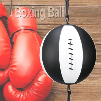 

Boxing Speed Ball with Inflator Gourd Hook Double End Boxing Ball for Muay Thai Boxing Punching Dodge Sandbag Punching Bag