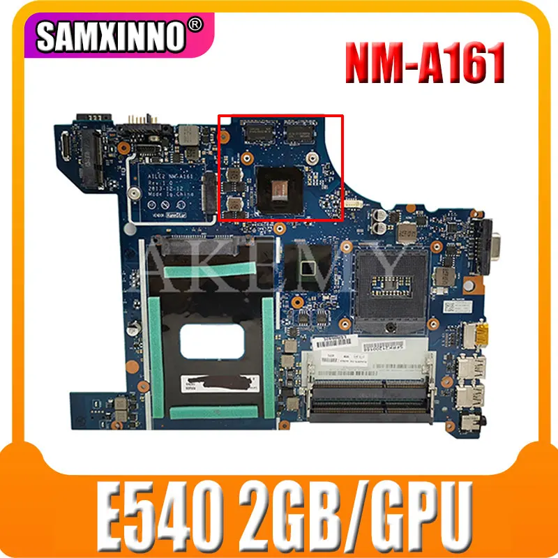 NM-A161 для Lenovo AILE2 E540 материнская плата ноутбука ThinkPad Edge 2 ГБ/GPU тесте rev1.0 | Компьютеры