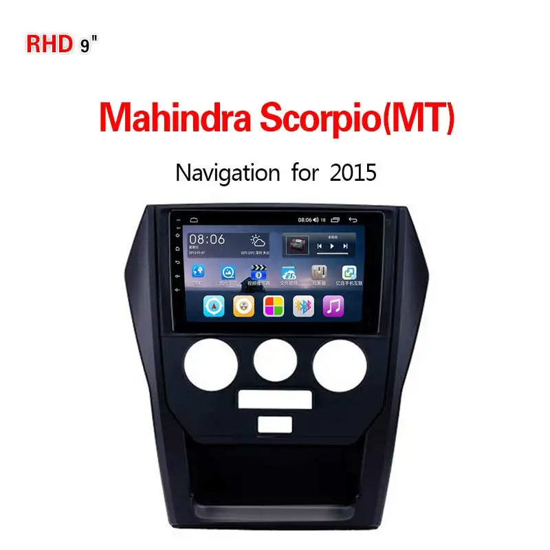 4G8core4G64G Lionet gps навигация для автомобиля Mahindra Scorpio(MT) 9 дюймов RM3003X - Размер экрана, дюймов: 4G8core4G64G