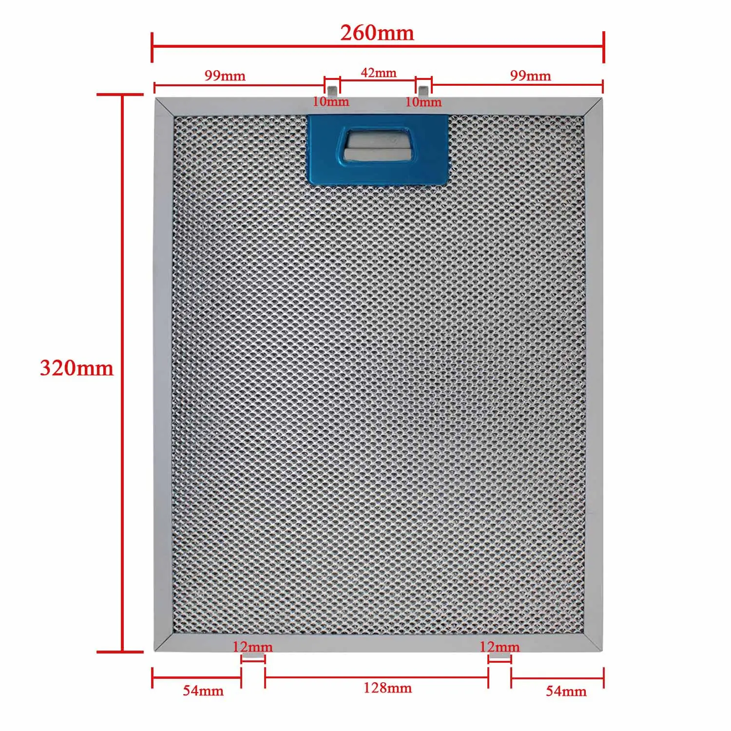 filter cooker hood mesh filter metal grease kitchen range hood replacement screen aluminum mesh range