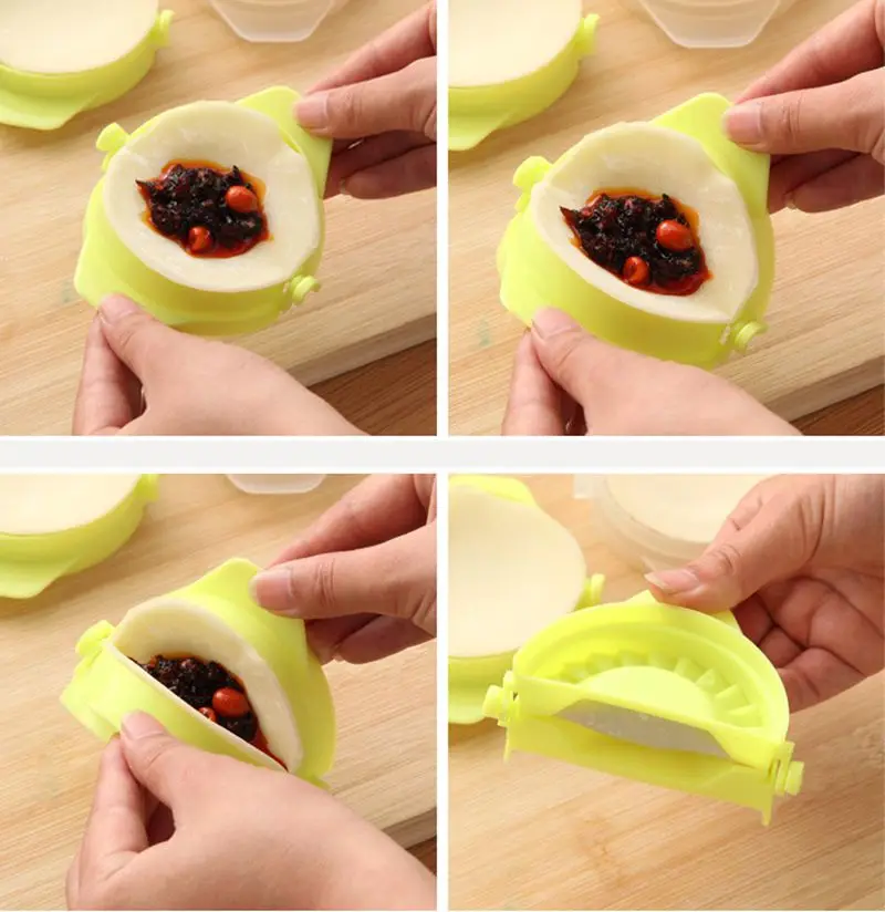 3 шт. DIY инструмент для пельменей Высокое качество клецки Jiaozi устройство легко клецки плесень зажимы кухня Cozinha аксессуары