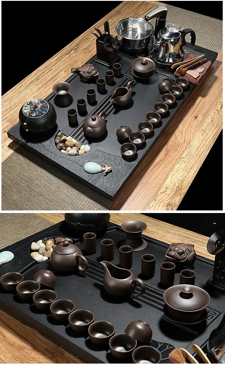 Gongfu винтажный чайный набор кунг-фу Keukenhulpjes Ev Dekorasyon Aksesuarlar Organizer Dekoration Чайник Чайная посуда китайский чайный набор