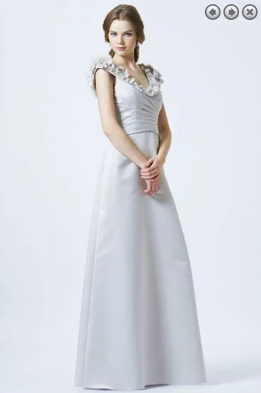 

custom party gown flower vestido de festa renda robe de soiree 2018 fashion long Formal elegant free shipping bridesmaid dresses