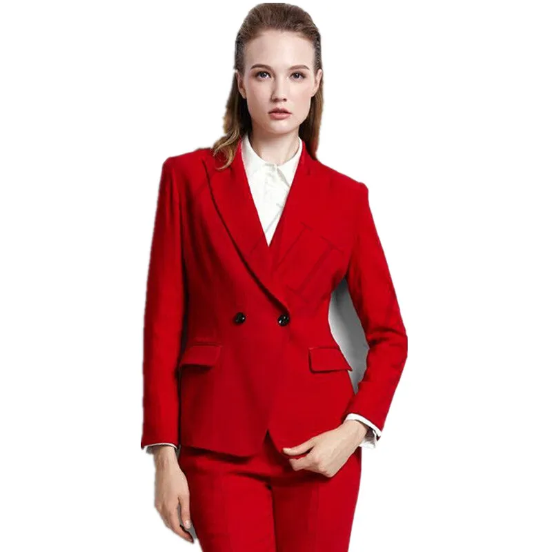 Elegant Womens Pant Suits Women Business Suits Formal Office Suits Work 2 Piece Set Women Office