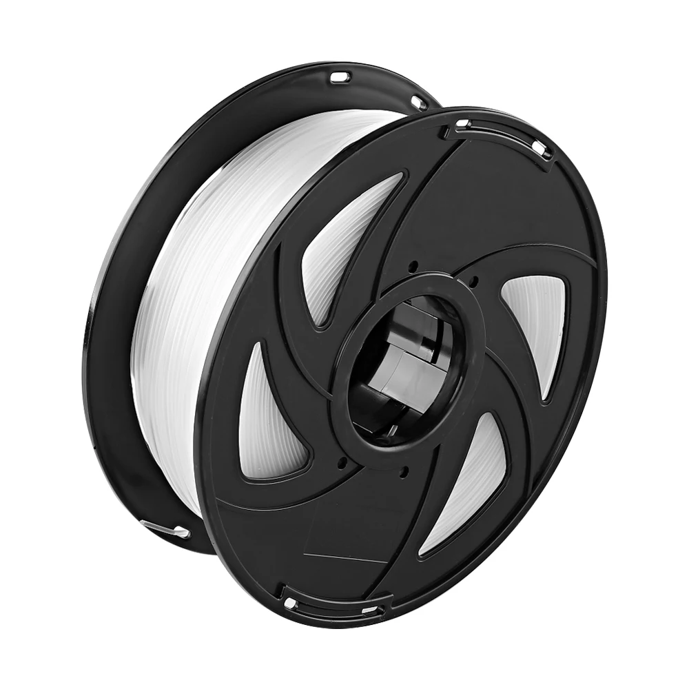 XVICO PLA 3D печать нитей PLA потребляет для FDM 3d принтера 1,75 мм точность измерения+/-0,02 1 кг рулон(2.2lbs), синий красный - Цвет: Transparant
