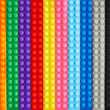 

Transform Dots Building Blocks Tape Strip Base Toy Bendable Flexible Soft Kids Adults DIY Plastic Loops Adhesive