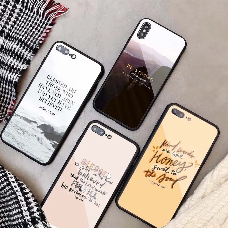 Для iPhone 11 12 Pro Чехол для телефона из закаленного стекла DIY Роскошный чехол