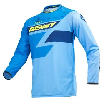 

NEW 2020 Quick Dry Kenny Moto Jersey MX Bike Motocross BMX DH MTB T Shirt Clothes Long Sleeve Breathable FXR FXR SRAM DH MTB